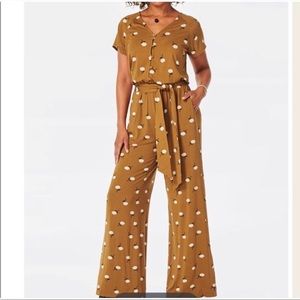 Matilda Jane Up In Front Daisy Jumpsuit size large